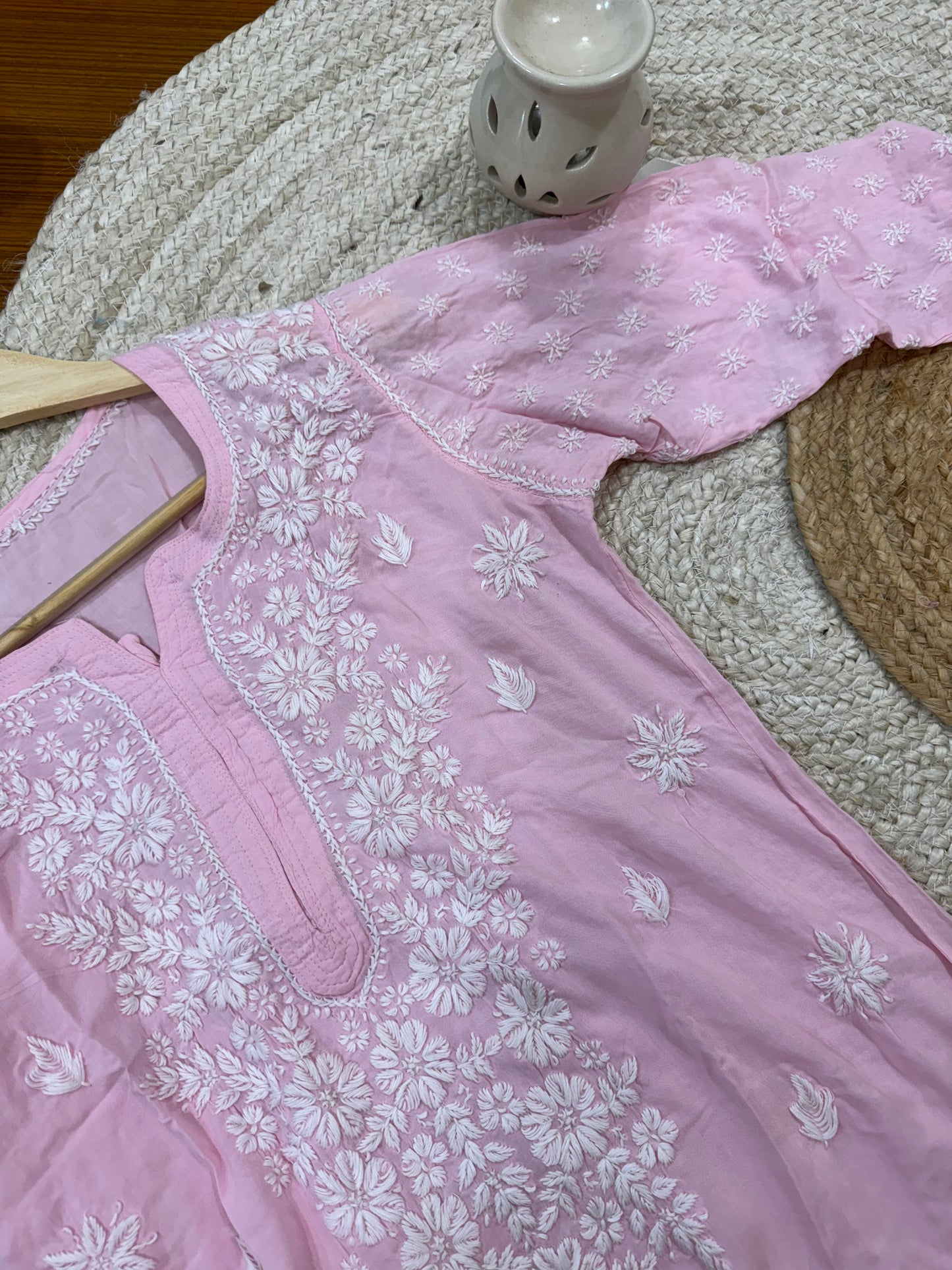 Floral Bloom Long Modal Kurti