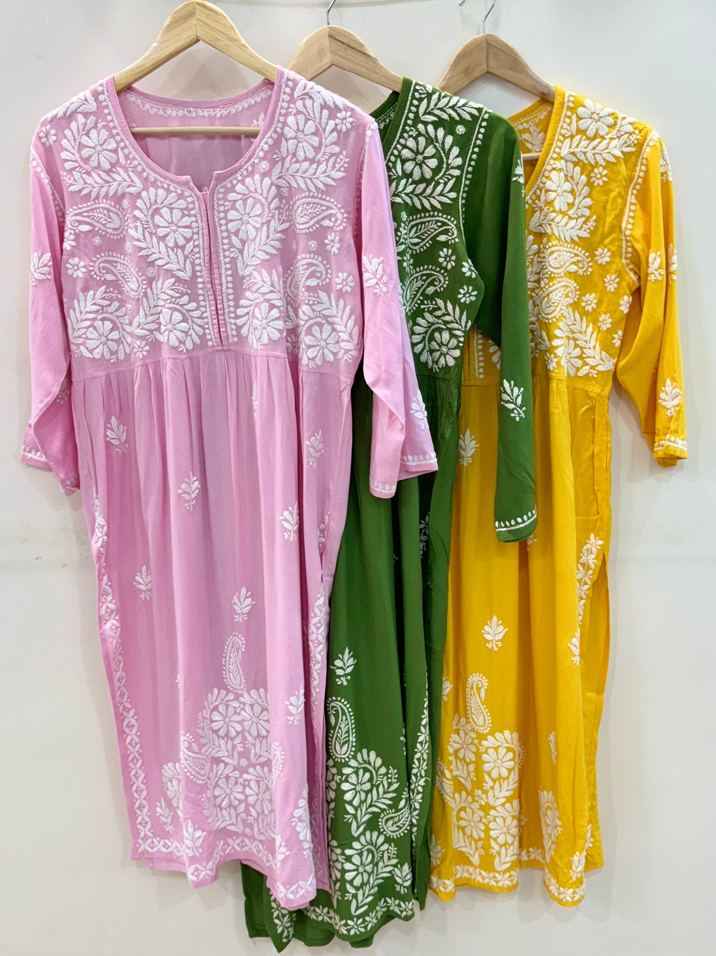 Vibrant Chikankari Cordset