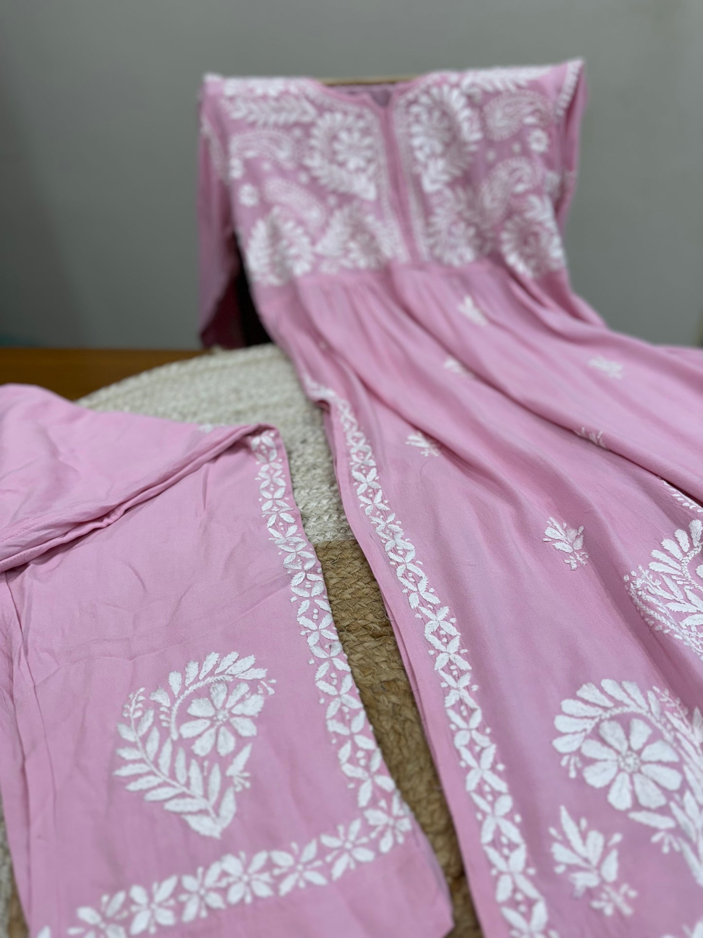 Vibrant Chikankari Cordset