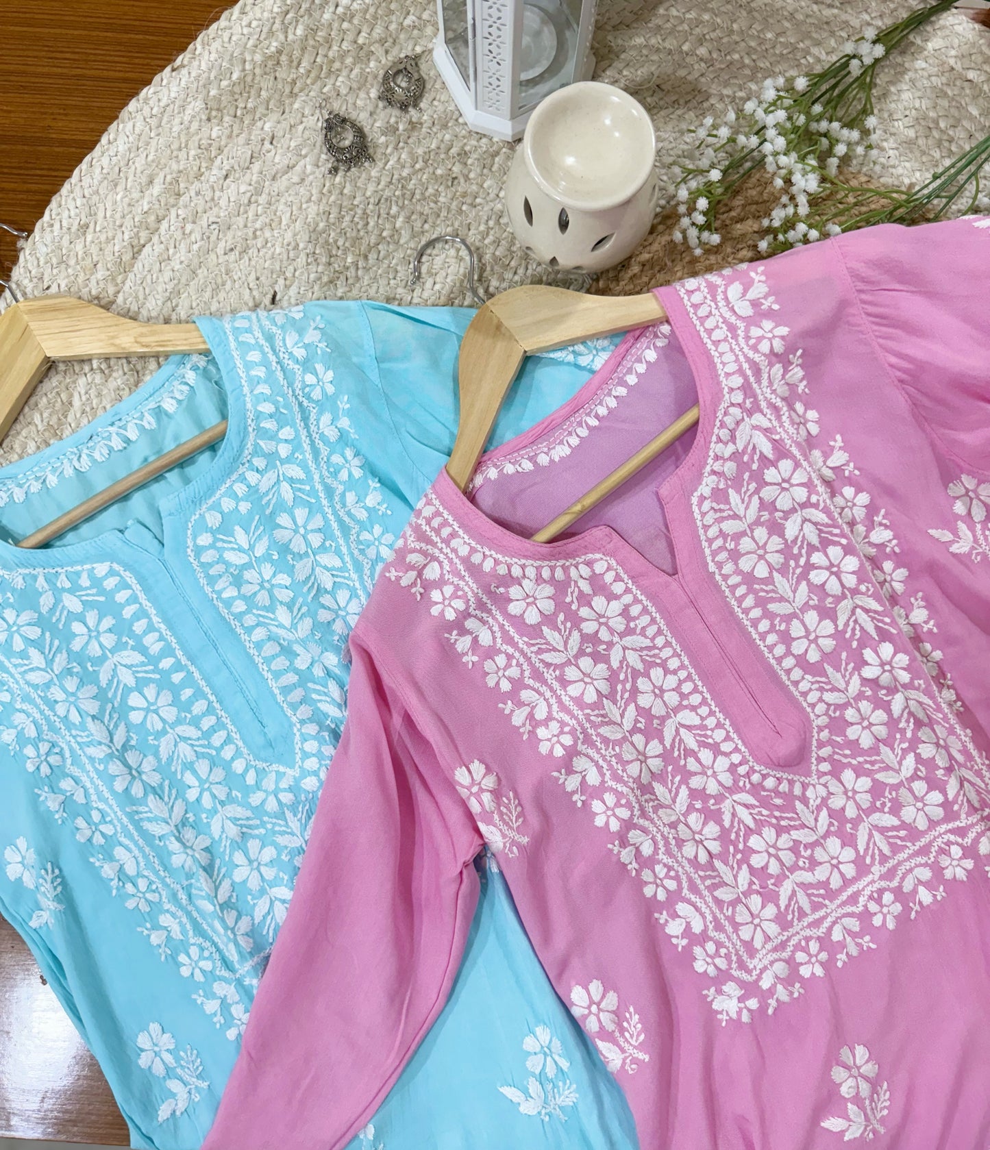Suns-kari Pink Kurti