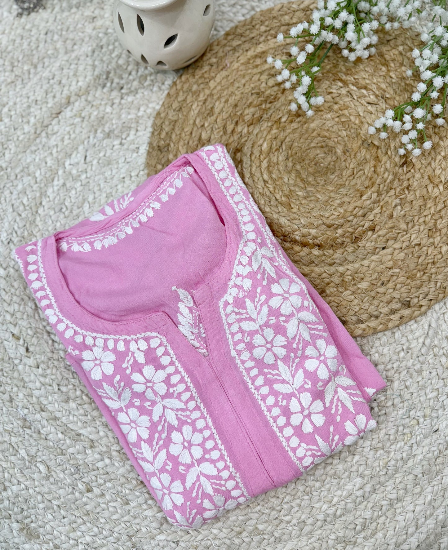 Suns-kari Pink Kurti