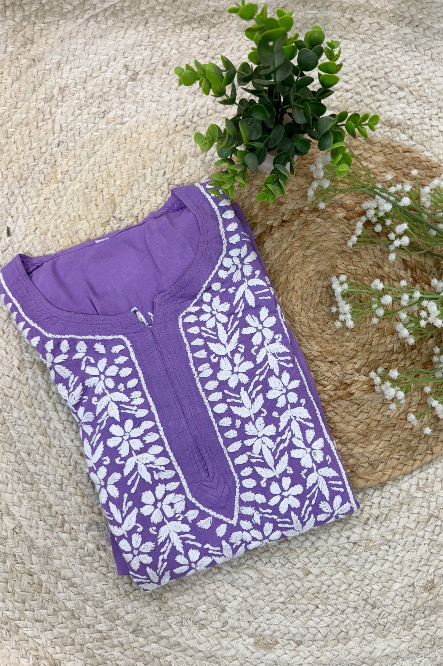 Suns-kari Purple Kurti